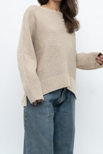 Load image into Gallery viewer, Modern x Oatmeal Ribbed Cozy Knit Sweater (XS-L)