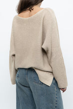 Load image into Gallery viewer, Modern x Oatmeal Ribbed Cozy Knit Sweater (XS-L)