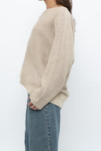 Load image into Gallery viewer, Modern x Oatmeal Ribbed Cozy Knit Sweater (XS-L)