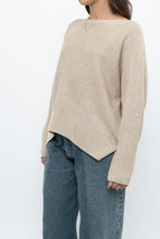 Load image into Gallery viewer, Modern x Oatmeal Ribbed Cozy Knit Sweater (XS-L)