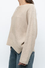 Load image into Gallery viewer, Modern x Oatmeal Ribbed Cozy Knit Sweater (XS-L)