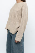 Load image into Gallery viewer, Modern x Oatmeal Ribbed Cozy Knit Sweater (XS-L)