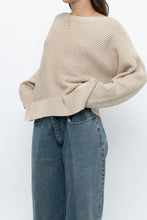 Load image into Gallery viewer, Modern x Oatmeal Ribbed Cozy Knit Sweater (XS-L)