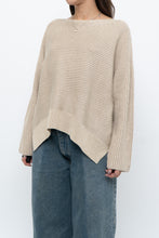 Load image into Gallery viewer, Modern x Oatmeal Ribbed Cozy Knit Sweater (XS-L)