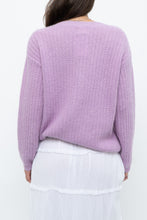 Load image into Gallery viewer, DES PETITS HAUTS x Purple Mohair-blend Cardigan (XS-M)