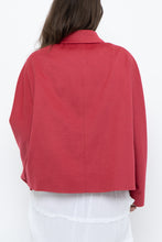 Load image into Gallery viewer, AKRIS x Watermelon Pink Wool, Angora Cropped Soft Jacket (XS-L)