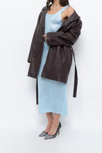 Load image into Gallery viewer, Vintage x Burgundy Butter Leather Belted Trench (S-L)