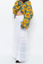Load image into Gallery viewer, Vintage x White Cotton Tiered Maxi Skirt/Dress (S-L)