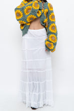 Load image into Gallery viewer, Vintage x White Cotton Tiered Maxi Skirt/Dress (S-L)