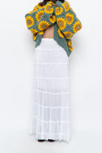 Load image into Gallery viewer, Vintage x White Cotton Tiered Maxi Skirt/Dress (S-L)