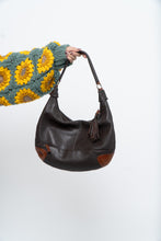 Load image into Gallery viewer, Vintage x DEREK ALEXANDER Dark Brown, Tan Leather Purse
