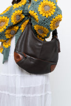 Load image into Gallery viewer, Vintage x DEREK ALEXANDER Dark Brown, Tan Leather Purse