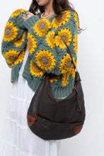Load image into Gallery viewer, Vintage x DEREK ALEXANDER Dark Brown, Tan Leather Purse