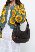 Load image into Gallery viewer, Vintage x DEREK ALEXANDER Dark Brown, Tan Leather Purse