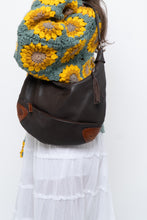 Load image into Gallery viewer, Vintage x DEREK ALEXANDER Dark Brown, Tan Leather Purse
