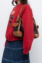 Load image into Gallery viewer, Vintage x DOONEY &amp; BURKE Black, Tan Pebble Leather Purse