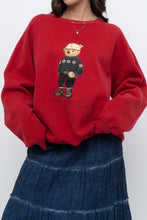 Load image into Gallery viewer, Vintage x POLO RALPH LAUREN Red Bear Crewneck (XS-XL)