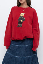 Load image into Gallery viewer, Vintage x POLO RALPH LAUREN Red Bear Crewneck (XS-XL)