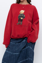 Load image into Gallery viewer, Vintage x POLO RALPH LAUREN Red Bear Crewneck (XS-XL)
