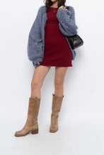 Load image into Gallery viewer, REFORMATION x Red Ribbed Long Sleeve Mini Dress (XS)