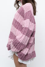 Load image into Gallery viewer, Vintage x Pink Two-tone Cotton Ribbed Knit Turtleneck (XS-XL)