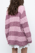 Load image into Gallery viewer, Vintage x Pink Two-tone Cotton Ribbed Knit Turtleneck (XS-XL)