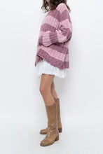 Load image into Gallery viewer, Vintage x Pink Two-tone Cotton Ribbed Knit Turtleneck (XS-XL)