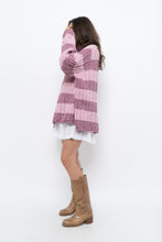 Load image into Gallery viewer, Vintage x Pink Two-tone Cotton Ribbed Knit Turtleneck (XS-XL)