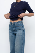 Load image into Gallery viewer, FENDI x Navy Monogram Short Sleeve (S, M)