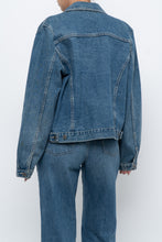 Load image into Gallery viewer, Vintage x Midwash Cropped Denim Jacket (XS-M)