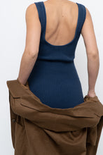 Load image into Gallery viewer, DYNAMITE x Blue Knit Mini Dress (XS, S)
