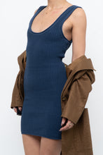 Load image into Gallery viewer, DYNAMITE x Blue Knit Mini Dress (XS, S)
