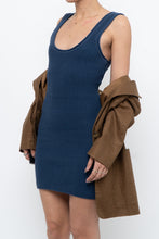 Load image into Gallery viewer, DYNAMITE x Blue Knit Mini Dress (XS, S)