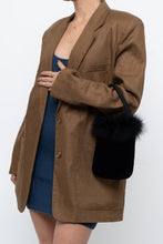 Load image into Gallery viewer, Vintage x Brown Linen Blazer (XS-M)