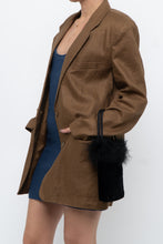 Load image into Gallery viewer, Vintage x Brown Linen Blazer (XS-M)