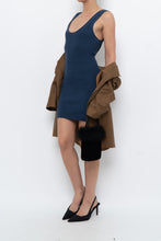 Load image into Gallery viewer, DYNAMITE x Blue Knit Mini Dress (XS, S)
