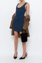 Load image into Gallery viewer, DYNAMITE x Blue Knit Mini Dress (XS, S)