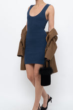 Load image into Gallery viewer, DYNAMITE x Blue Knit Mini Dress (XS, S)