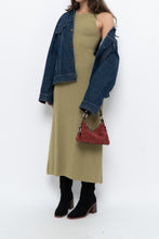Load image into Gallery viewer, THE DROP x Chartreuse Knit Maxi Dress (S)