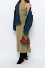 Load image into Gallery viewer, THE DROP x Chartreuse Knit Maxi Dress (S)
