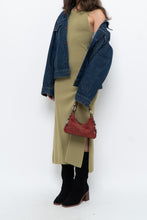 Load image into Gallery viewer, THE DROP x Chartreuse Knit Maxi Dress (S)