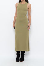 Load image into Gallery viewer, THE DROP x Chartreuse Knit Maxi Dress (S)