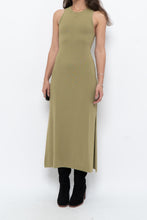 Load image into Gallery viewer, THE DROP x Chartreuse Knit Maxi Dress (S)