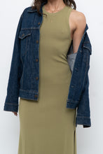Load image into Gallery viewer, THE DROP x Chartreuse Knit Maxi Dress (S)