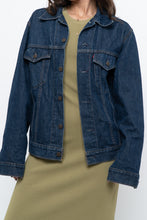 Load image into Gallery viewer, Vintage x Made in Canada x LEVI&#39;S Darkwash Denim Jacket (XS-M)