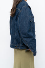 Load image into Gallery viewer, Vintage x Made in Canada x LEVI&#39;S Darkwash Denim Jacket (XS-M)