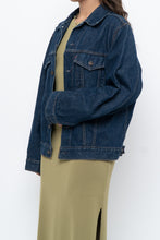 Load image into Gallery viewer, Vintage x Made in Canada x LEVI&#39;S Darkwash Denim Jacket (XS-M)