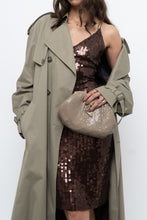 Load image into Gallery viewer, Vintage x Beige Sequin Chainlink Purse