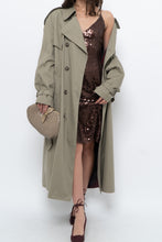 Load image into Gallery viewer, Vintage x Made in Canada x Beige Cotton Belted Trench (XS-L)