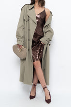 Load image into Gallery viewer, Vintage x Made in Canada x Beige Cotton Belted Trench (XS-L)